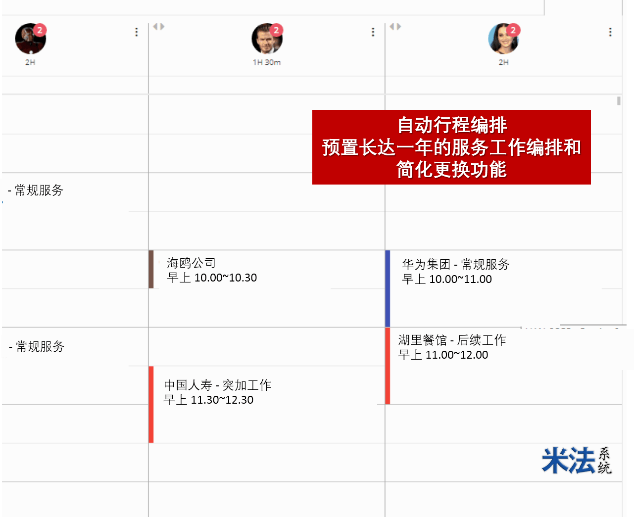 Auto & Flexi Scheduler_CN M4 automated schedule